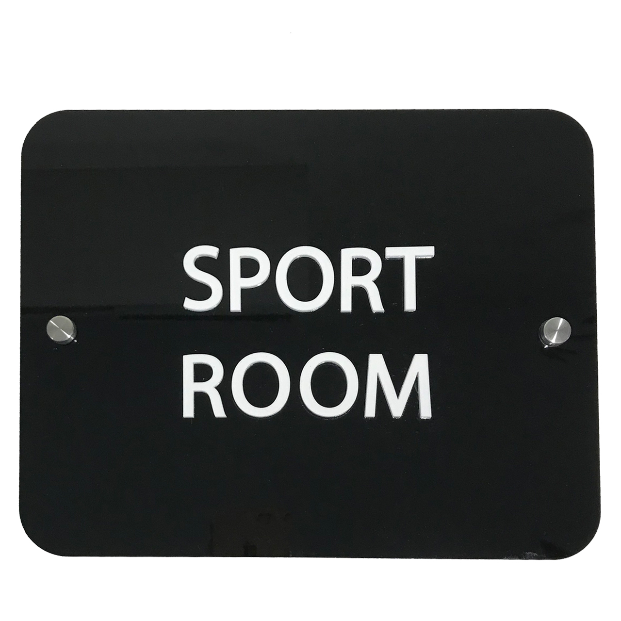 sport room signage